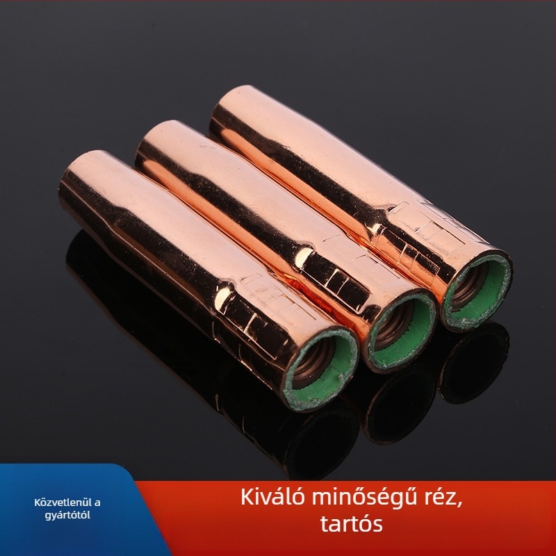 MIG-hegesztő pisztoly dűze – tiszta rézből készült, vastag védőduza, CO2-kompatibilis, 350A