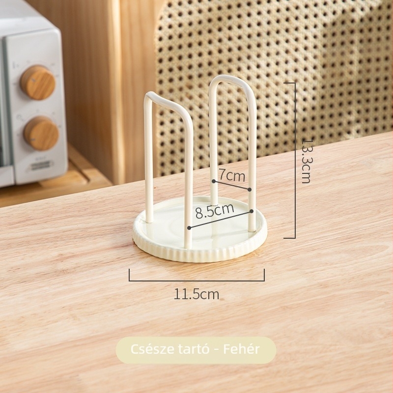 Sumeiji kerámia pohártartó, modern minimalist design, fúrás nélkül