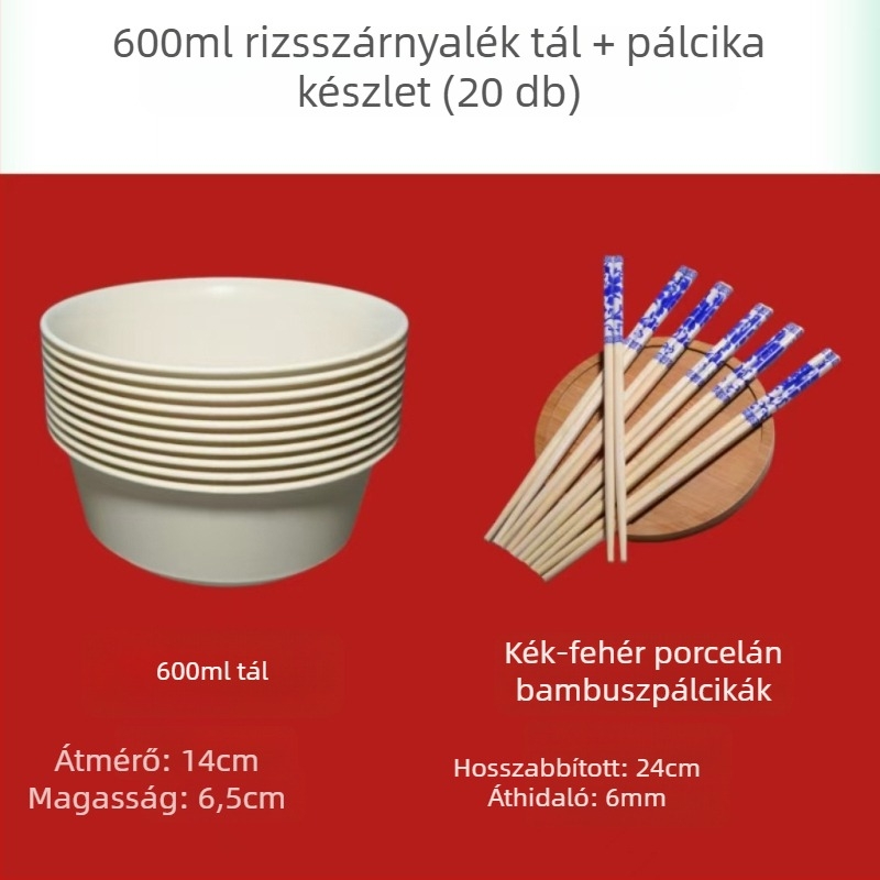 Egyszer használatos ételtál, élelmiszer-minőség, kör alakú, megvastagodott, keményítő alapú