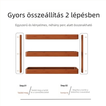 Csészék tároló állvány, két szintes, forgatható, hordozható, átlátszó, csavaros szerelés