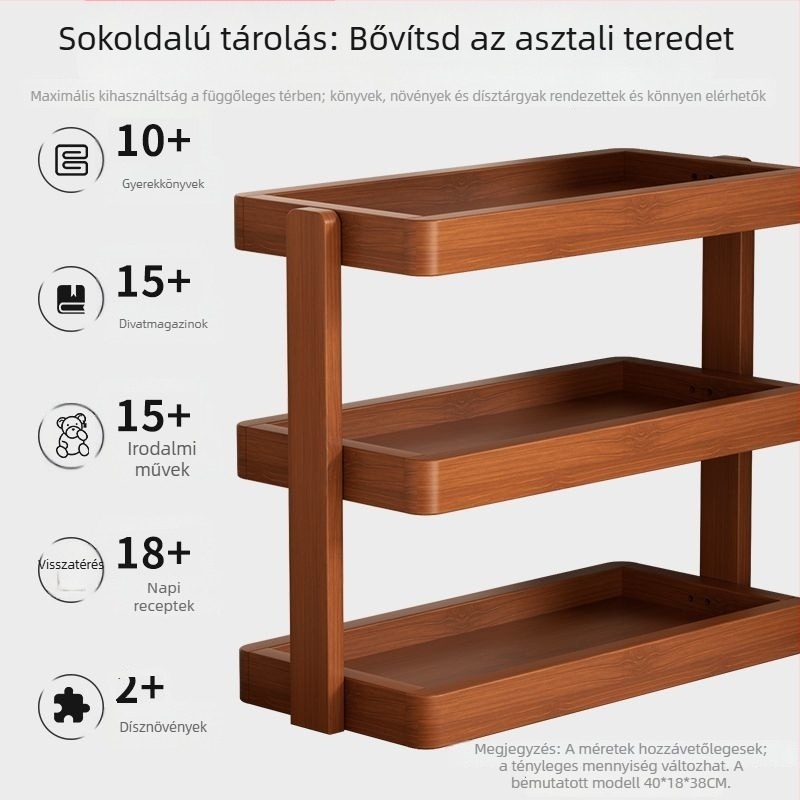 Csészék tároló állvány, két szintes, forgatható, hordozható, átlátszó, csavaros szerelés