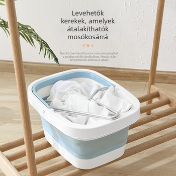 Összecsukható lábáztatókanna — Huijie, PP+TPE, összecsukható design, felnőtt használatra