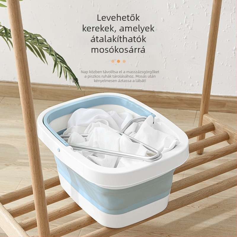 Összecsukható lábáztatókanna — Huijie, PP+TPE, összecsukható design, felnőtt használatra