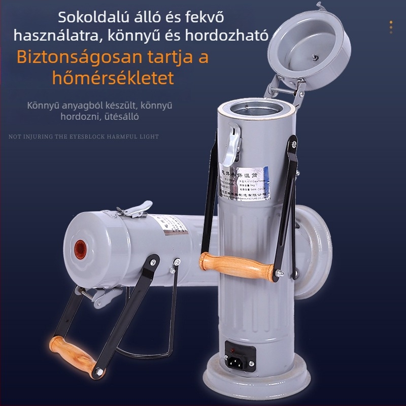 Hegesztő elektródok szigetelő hordója, kettős használatú (függőleges és vízszintes), hordozható háztartási modell, Márka: Más, Nem importált