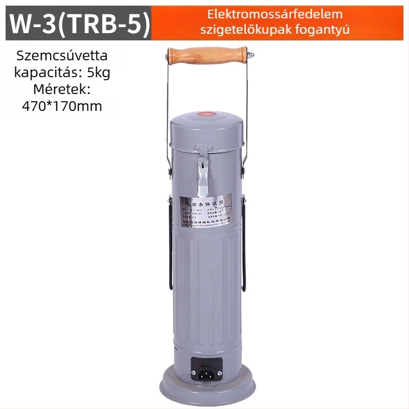 Hegesztő elektródok szigetelő hordója, kettős használatú (függőleges és vízszintes), hordozható háztartási modell, Márka: Más, Nem importált