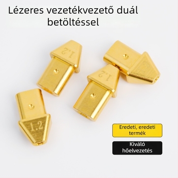 Jiaqiang lézeres huzalvezető fúvóka kézi lézeres hegesztéshez, dupla huzaladagolás, 120W, modell 50875B, huzalkimeneti hüvely kiegészítő 76C