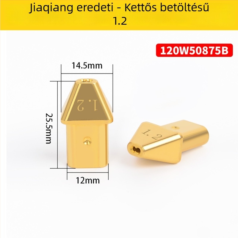 Jiaqiang lézeres huzalvezető fúvóka kézi lézeres hegesztéshez, dupla huzaladagolás, 120W, modell 50875B, huzalkimeneti hüvely kiegészítő 76C