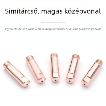 Hegesztési fogyóanyagok: gázvédett MIG hegesztés, érintkező csúcs, fúvóka európai stílusú hegesztőpisztolyhoz