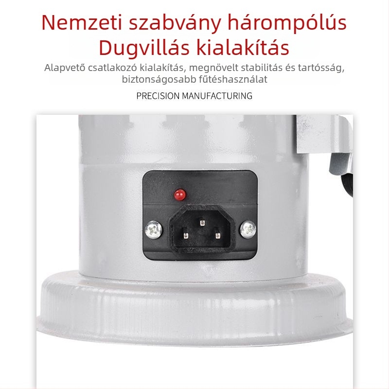 Hordozható hegesztő elektróda szigetelő tartály, tápellátó kábel, függőleges és vízszintes használat, fűtés