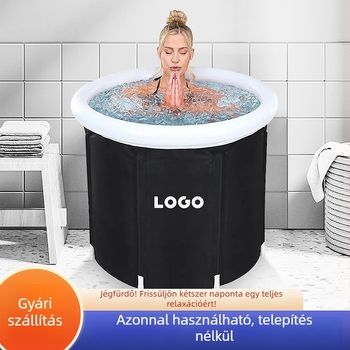 Összecsukható jégfürdő kád felnőtteknek — PVC, otthoni használat, Manny Small Layer márka