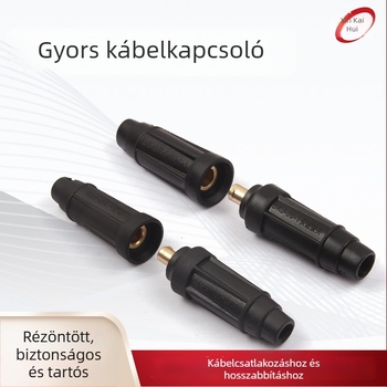 Kábel gyors csatlakozó DKJ35/50/70, sárgaréz és gumi, Xin Kai Hui