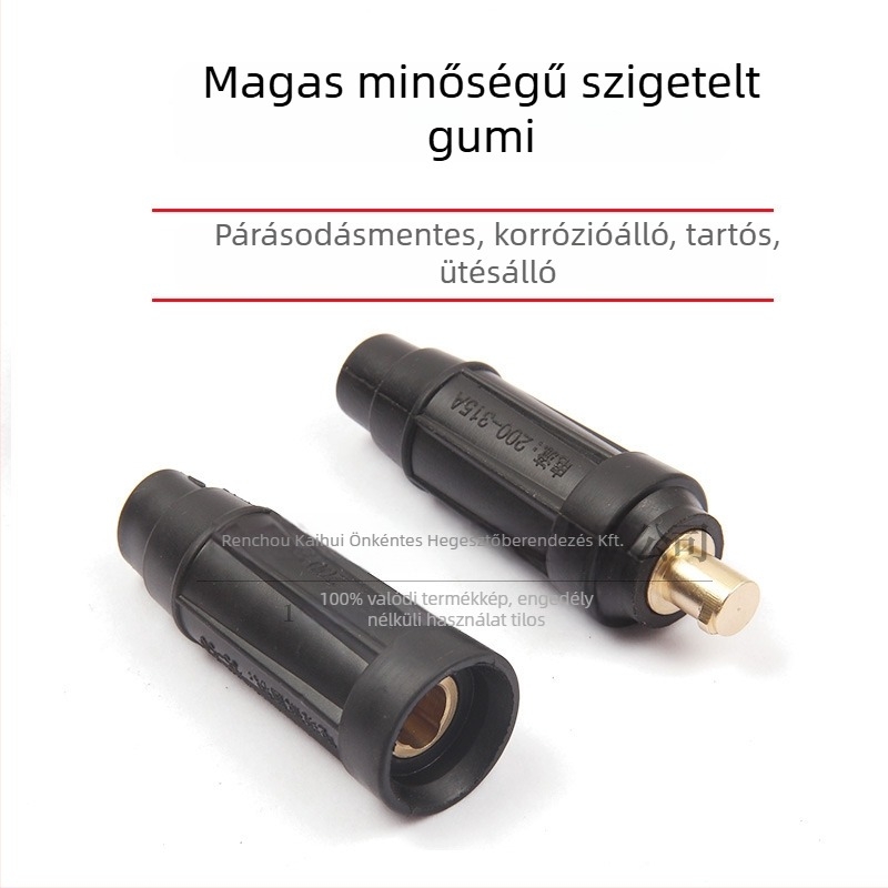 Kábel gyors csatlakozó DKJ35/50/70, sárgaréz és gumi, Xin Kai Hui
