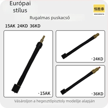 CO2 hegesztőpisztoly Hengshengtai, kettős hajlékony fej, modell MB15AK24KD36KD, magáncímke elérhető