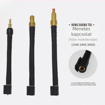 CO2 hegesztőpisztoly Hengshengtai, kettős hajlékony fej, modell MB15AK24KD36KD, magáncímke elérhető