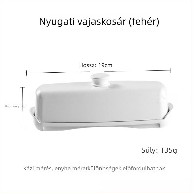Vaj tároló doboz, PP műanyag, négyzetes, ≤300 ml, mikrohullámú sütőben használható, frissességet megőrzi