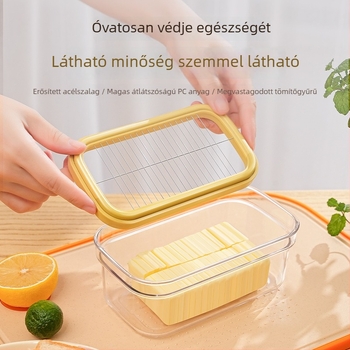 Vaj és sajt tároló doboz fedővel – kerámia, zárható, modern dizájn a Xishuo-tól, 2025 nyár