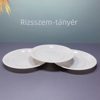 Egyszer használatos étkezési készlet – négy darabos: tálak és evőpálcikák – műanyag, nem lebomló, élelmiszer-biztonsági minőség