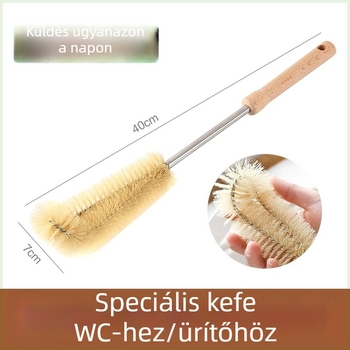 WC- és piszoárkefe, holt szögek nélküli tisztítás • Műanyag • 1,0 kg • Termékkód 1023997522