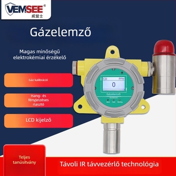 Weimeng SN-* Ipari osztályú gázdetektor, DC 10-30V, Oxigén, Ammónia, Szén-dioxid