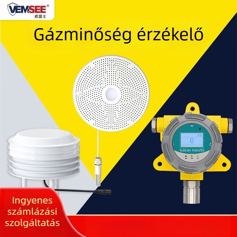 Weimeng SN-* Ipari osztályú gázdetektor, DC 10-30V, Oxigén, Ammónia, Szén-dioxid