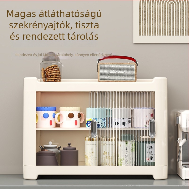 Pohártartó, műanyag anyag, könnyed luxus stílus, fúrás nélkül, súly 1,9 kg, 2025-ben érkezik.