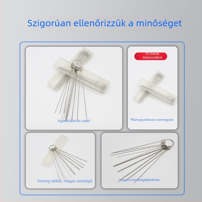 Rozsdamentes acél pass needle – hegesztés és vágás kiegészítők, 0.5–1.5, Constant flame, testreszabható feldolgozás