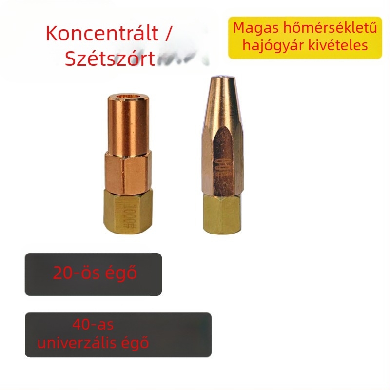 Propán hőlégfúvófej, magas hőmérséklet, vágási vastagság 10, falvastagság 1.0