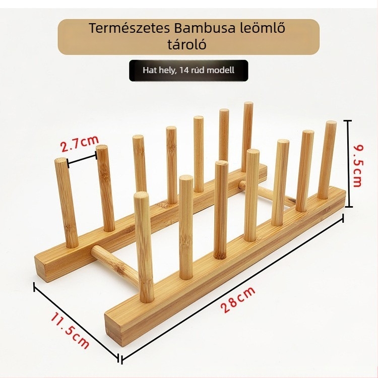 Bambusz pohártartó, egyszerű és modern stílus, új kínai stílus, 2020 őszén debütál