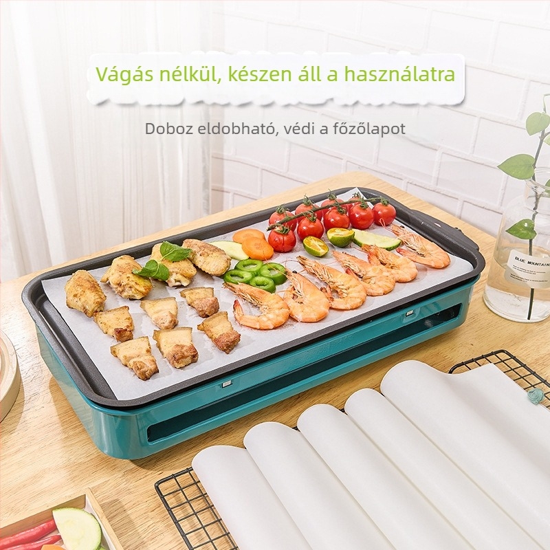 Jin Jieshi sütőpapír nyers fa cellulózból, 40 g/m², kétoldali növényi szilikon bevonattal