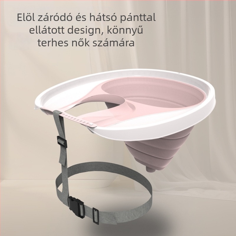 Összecsukható műanyag hajmosó mosdó fürdéshez – felnőtteknek