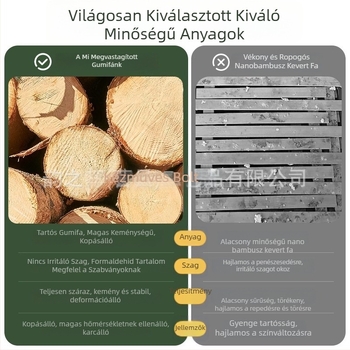 Tömörfa pohártartó fekete dióból, 3-szintes asztali pohár rendező