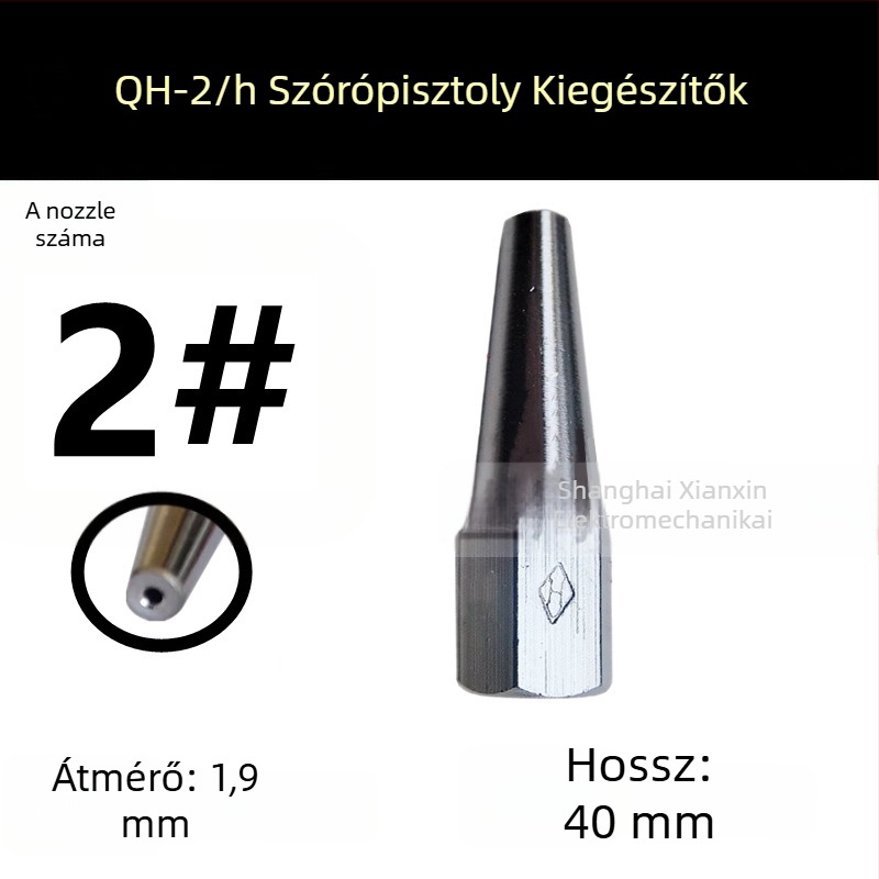 I-brand QH-2/H fémporos hegesztőpisztoly 2H fúvóka