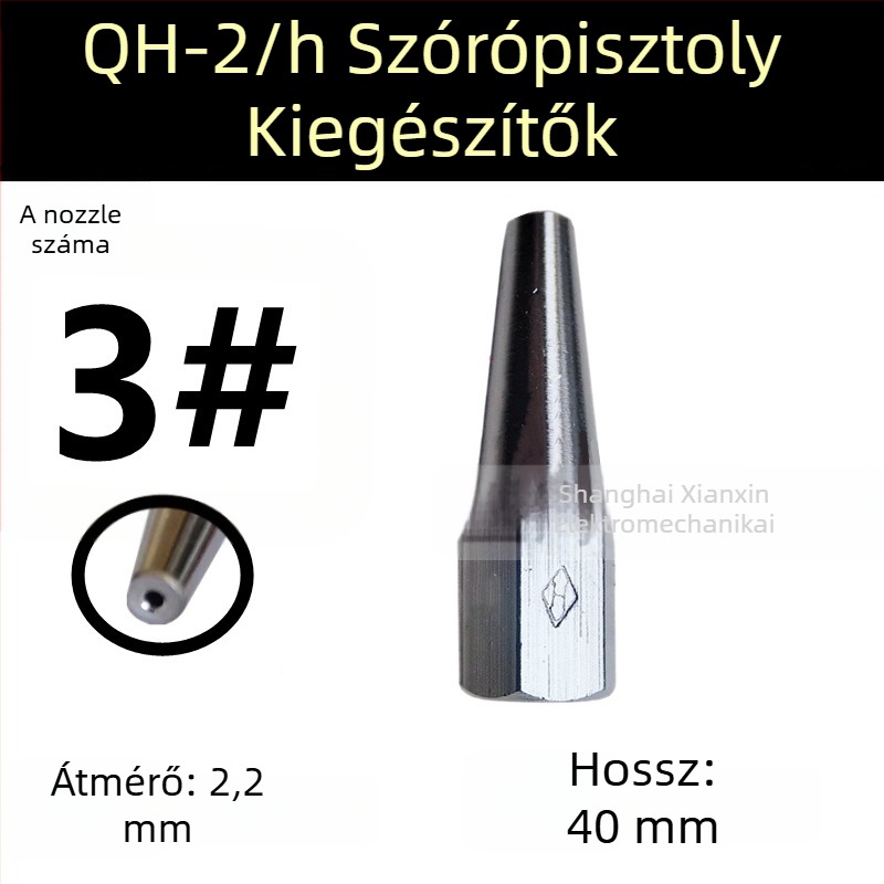 I-brand QH-2/H fémporos hegesztőpisztoly 2H fúvóka