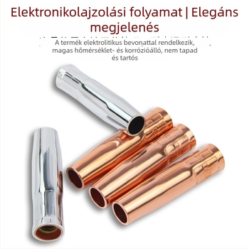 Varróvédő fúvóka rézvastagított hüvellyel, 200A, CO2 védőgázas, fémek hegesztéséhez