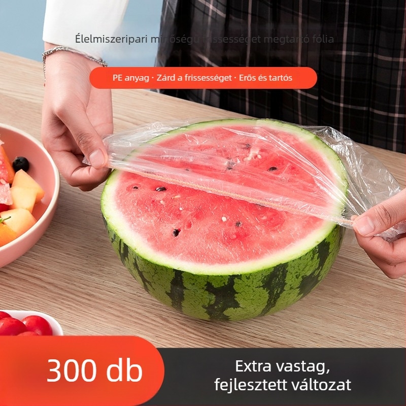 Egyszer használatos élelmiszer-hőálló fóliakészlet – poharakhoz, tálakhoz és fedőkhez; -60°C-tól 100°C-ig; egyszerű csomagolás; Pengyi márka; 1 darab; háztartási használat.