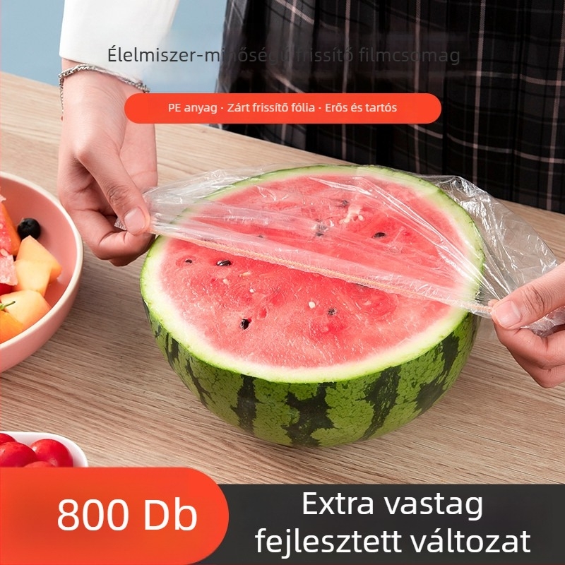 Egyszer használatos élelmiszer-hőálló fóliakészlet – poharakhoz, tálakhoz és fedőkhez; -60°C-tól 100°C-ig; egyszerű csomagolás; Pengyi márka; 1 darab; háztartási használat.