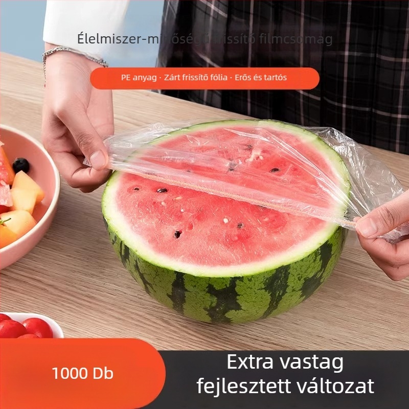 Egyszer használatos élelmiszer-hőálló fóliakészlet – poharakhoz, tálakhoz és fedőkhez; -60°C-tól 100°C-ig; egyszerű csomagolás; Pengyi márka; 1 darab; háztartási használat.