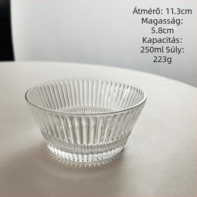 Négyszögletes üveg tál desszertekhez, modern minimalist dizájn, logó nyomtatva, testreszabható