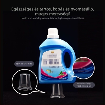 Egyszer használatos étkezési készlet, négy darabos, vastagított kialakítású, élelmiszer-minőségű műanyagból, nem biológiailag lebomló