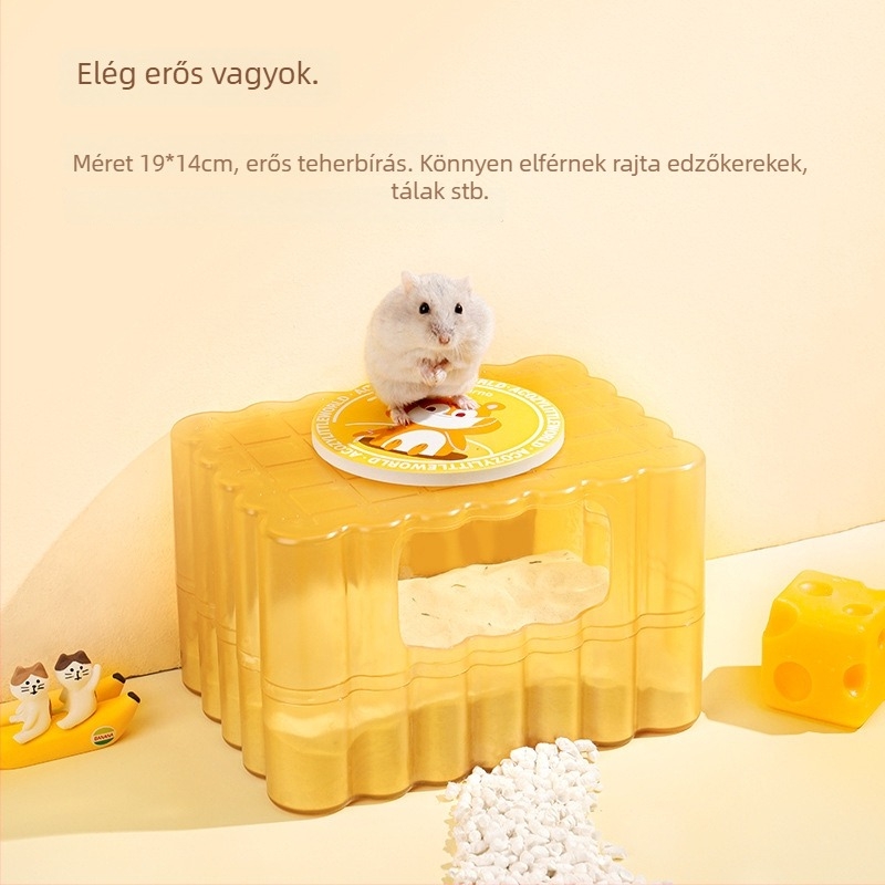 Kano hörcsögtoalett és homokfürdő, kettős használatú, PS anyag