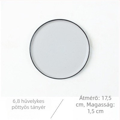 Porcelánból készült kis tálka karikatúra mintával, kerek, japán stílus, szószokhoz és nassolnivalókhoz