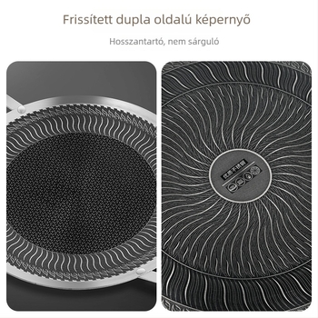 Rozsdamentes acélból készült kör alakú grilllemez kültéri koreai BBQ-hoz, hordozható, könnyen tisztítható, rozsdamentes, tapadásmentes, caniszteres gázfőzőhöz alkalmas