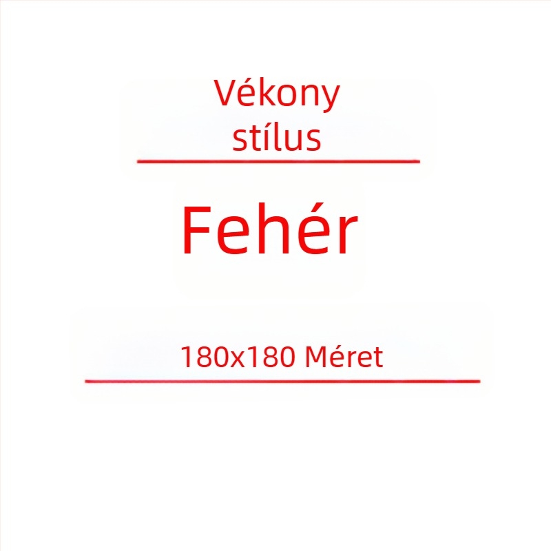 Egyszer használatos, vastagított polietilén asztalterítő körkörös és téglalap alakú asztalokhoz; modern minimalista stílus; nem biológiailag lebomló; ideális bankettekhez, éttermekhez és otthoni használatra.