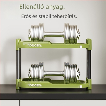 Asztali tároló poharak és írószerek számára, kétszintes és háromszintes kialakítás, ABS+PVC, modell 1002, modern minimalista stílus.