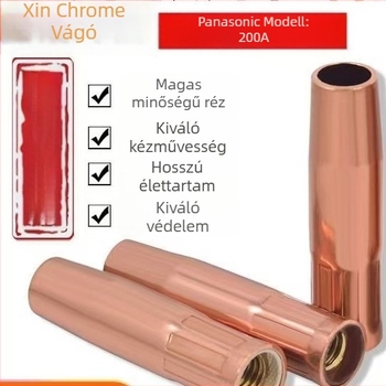 Kézi védőburkolat hegesztő kiegészítőkhöz és védőcsúcs a hegesztőpisztolyhoz, kompatibilis 200A/350A/500A, modell 15ak24k36