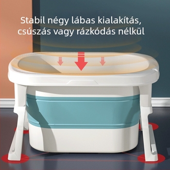 Baba összecsukható fürdőkád otthoni használatra; gyermekek számára; alak: 23050353985; márka: Egyéb