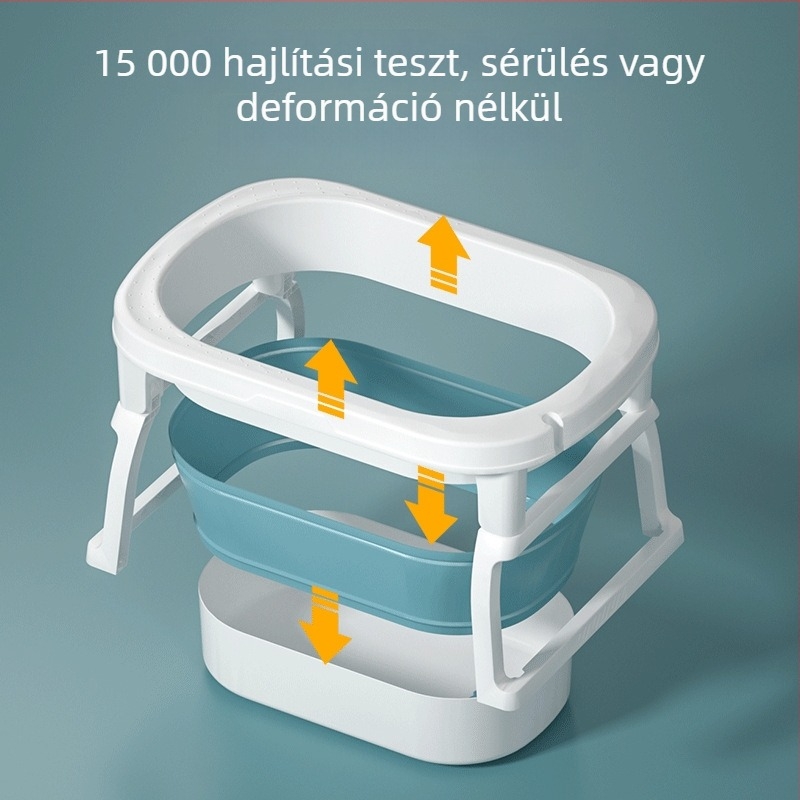 Baba összecsukható fürdőkád otthoni használatra; gyermekek számára; alak: 23050353985; márka: Egyéb