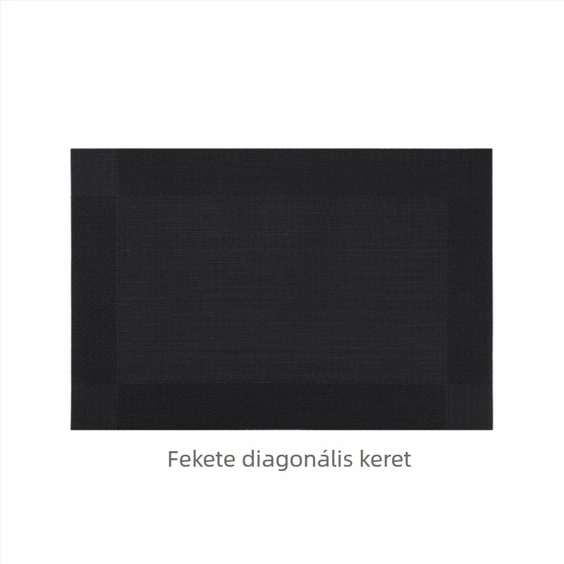 Étkezési alátét (vízálló, égési sérülések elleni védelem, PVC, négyszögletes, modern egyszerű stílus)
