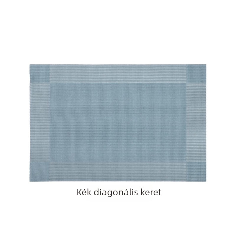 Étkezési alátét (vízálló, égési sérülések elleni védelem, PVC, négyszögletes, modern egyszerű stílus)