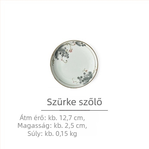 Porcelán étkészlet – mikrohullámú sütőben használható, japán stílus, változatos minták, aláglazúros szín